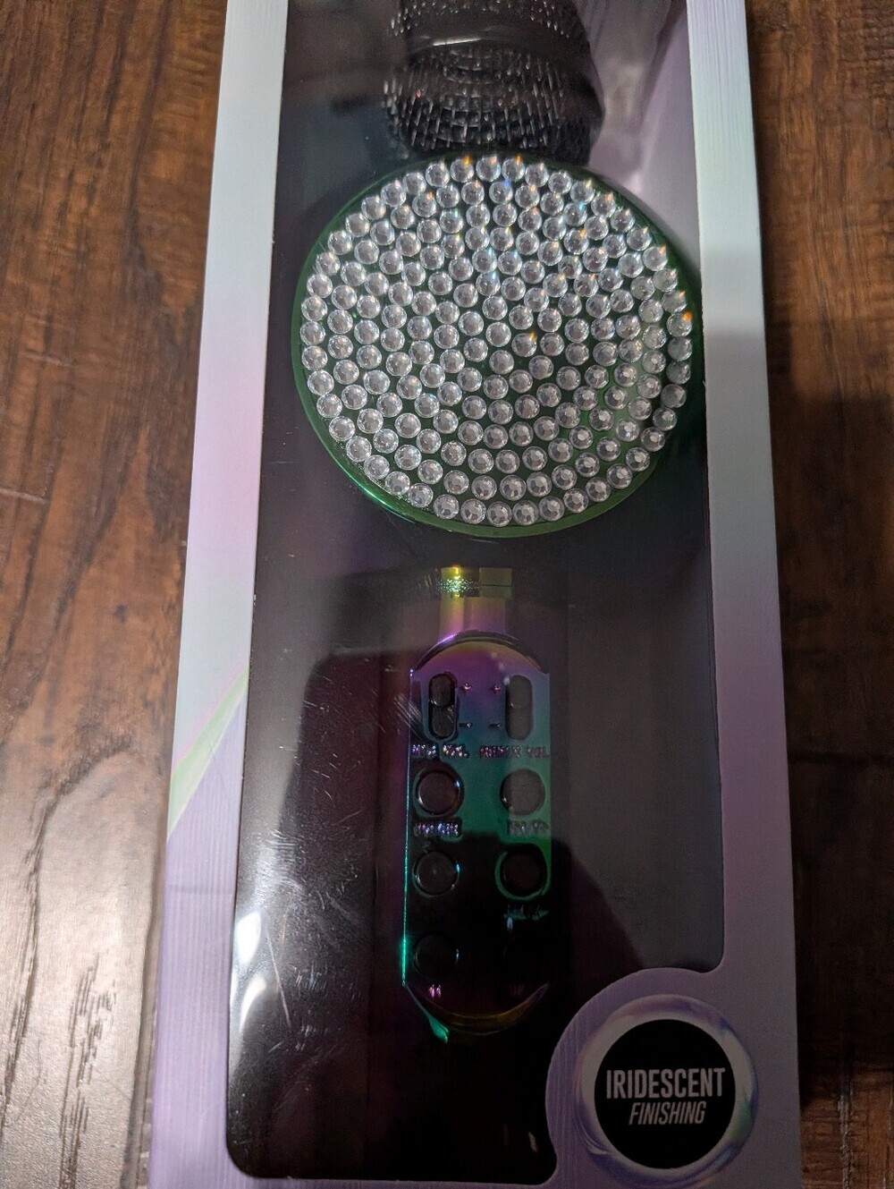 Bling Bluetooth Karaoke Microphone - Iridescent - Picture 6 of 7